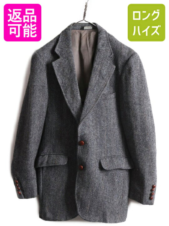 COACHコーチUS限定ウールヘリンボーンチェックテーラードジャケット  