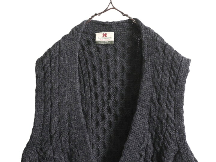 楽天市場】アイルランド製 Carraig Donn フィッシャーマン ウール 