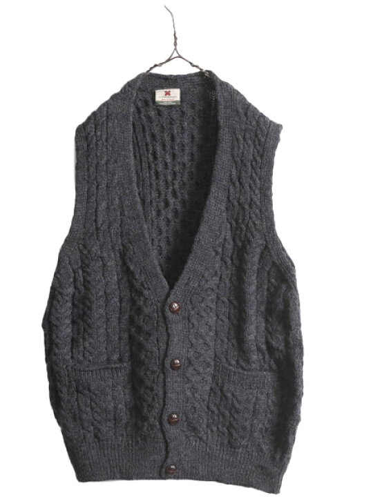楽天市場】アイルランド製 Carraig Donn フィッシャーマン ウール 