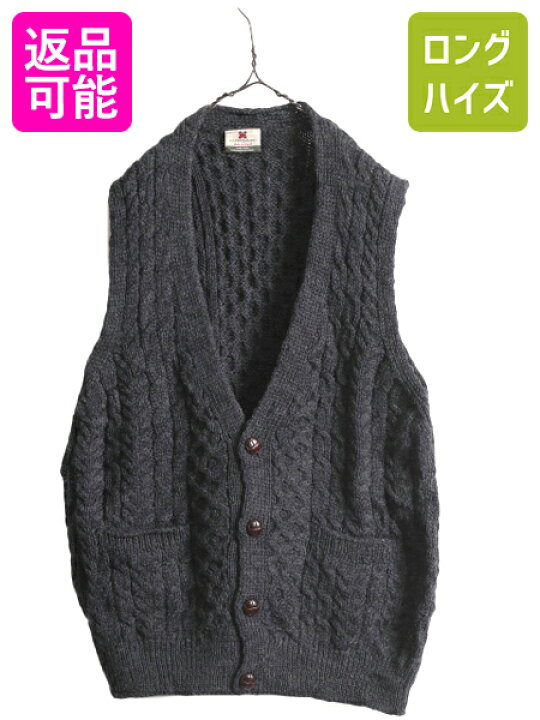 楽天市場】アイルランド製 Carraig Donn フィッシャーマン ウール 