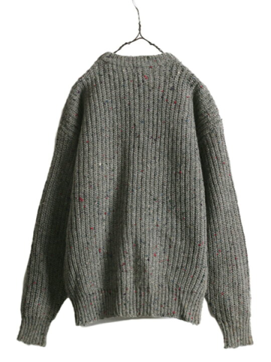 楽天市場】90s OLD GAP カラー ネップ リブ編み ウール ニット 