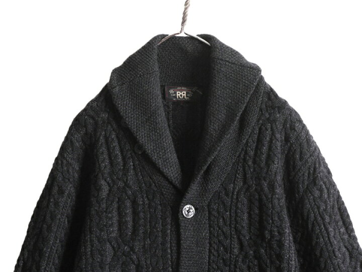 楽天市場】RRL ラルフローレン ショールカラー カーディガン メンズ XL  