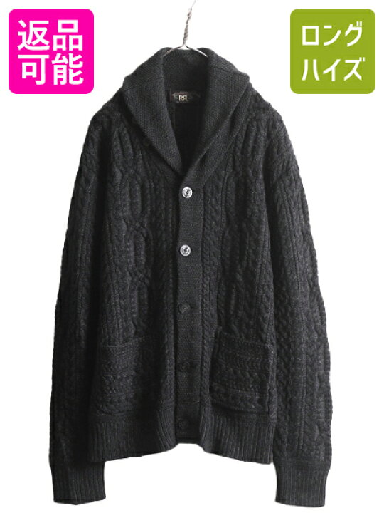 楽天市場】RRL ラルフローレン ショールカラー カーディガン メンズ XL  