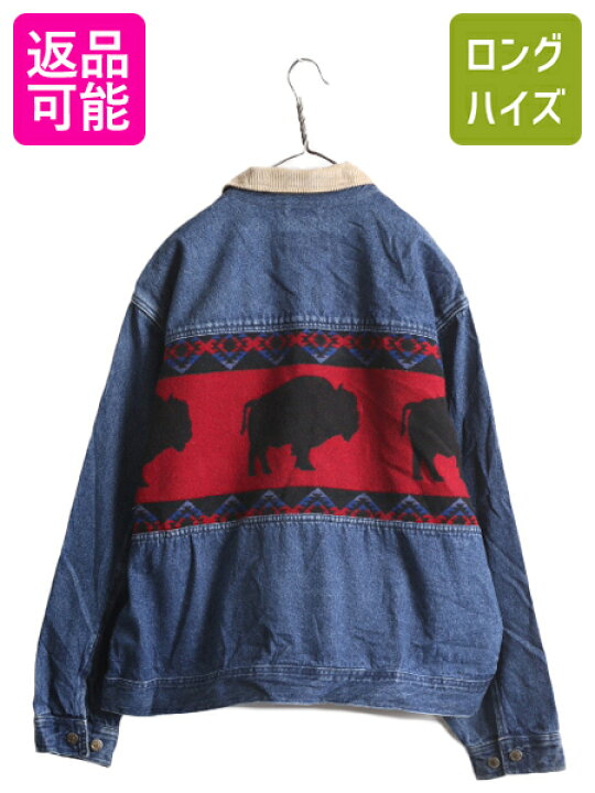 楽天市場】90s ペンドルトン ネイティブ デニム ジャケット 