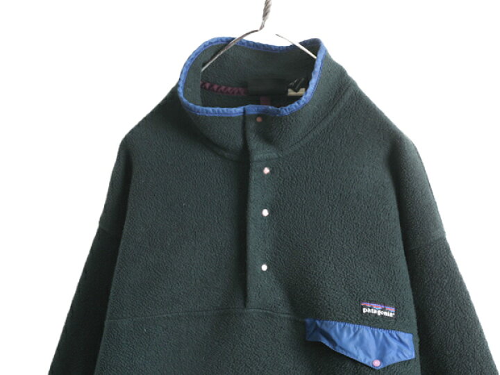 楽天市場】雪なし 90s 93年製 パタゴニア フリース スナップT メンズ L 