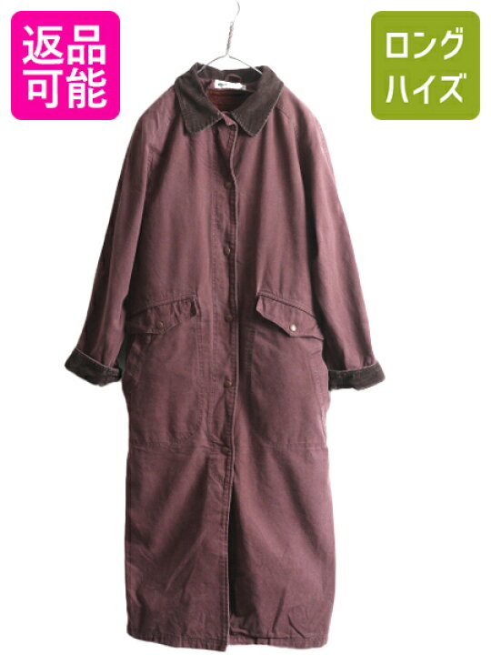 楽天市場】80s USA製 エルエルビーン コットン ロング コート  