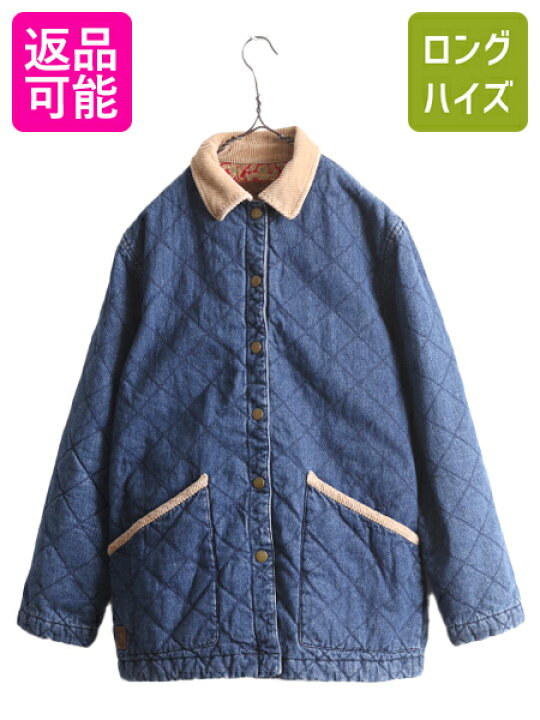 楽天市場】90s LAUREN ラルフローレン 中綿 キルティング デニム 