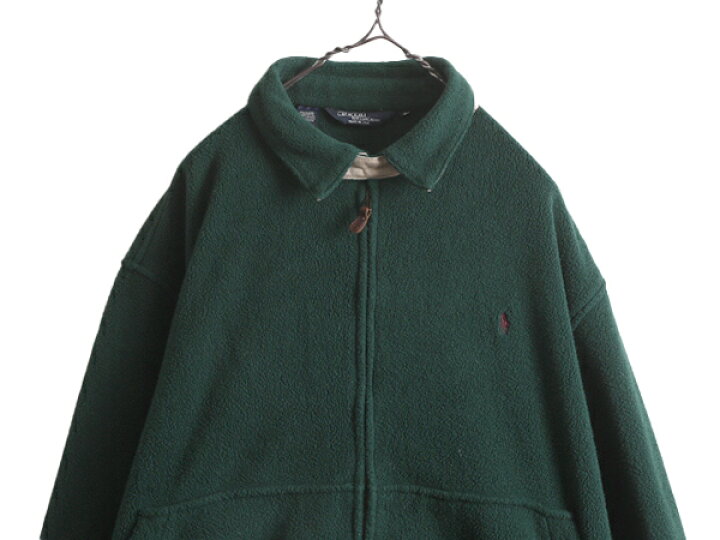 楽天市場】90s USA製 ポロ ラルフローレン フリース スイングトップ