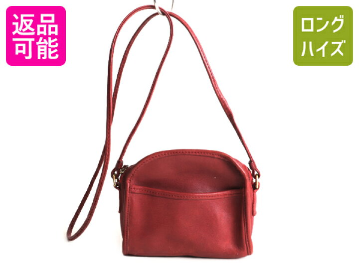 楽天市場】USA製 オールドコーチ 本革 レザー ミニ ショルダー バッグ  