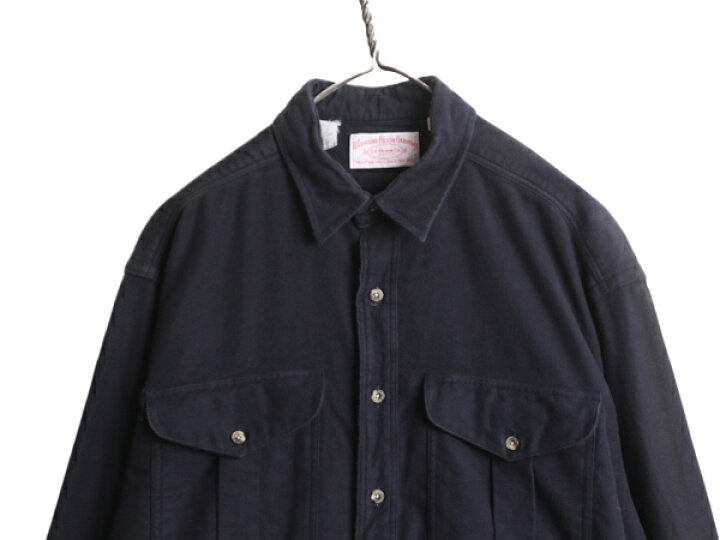 楽天市場】US企画 USA製 フィルソン モールスキン シャツ メンズ L  
