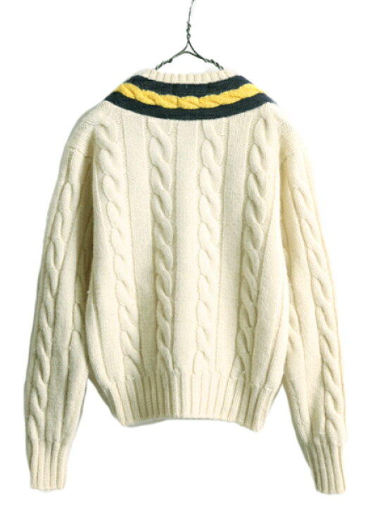 楽天市場】90s ポロ ラルフローレン チルデン ニット セーター  