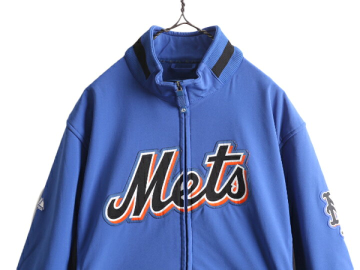 楽天市場】MLB オフィシャル Majestic メッツ ソフトシェル スタジャン 