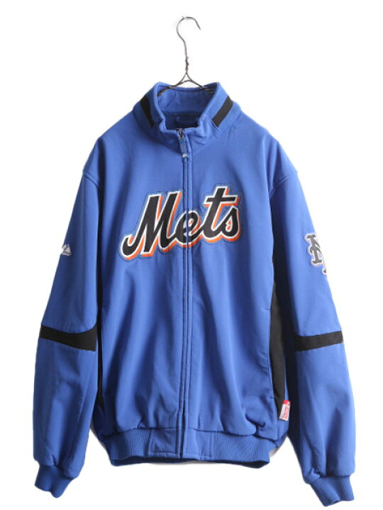 楽天市場】MLB オフィシャル Majestic メッツ ソフトシェル スタジャン 