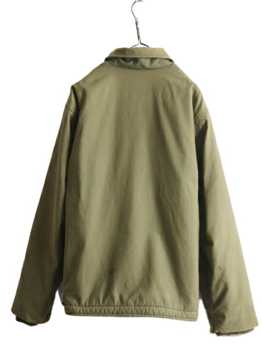 楽天市場】70s 80s 米軍実物 USN ネイビー A-2 デッキ ジャケット 