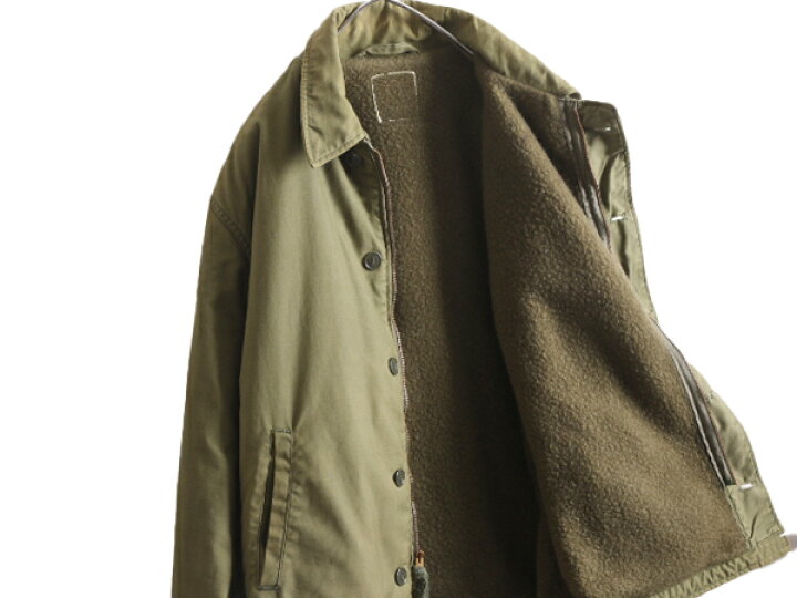 楽天市場】70s 80s 米軍実物 USN ネイビー A-2 デッキ ジャケット 