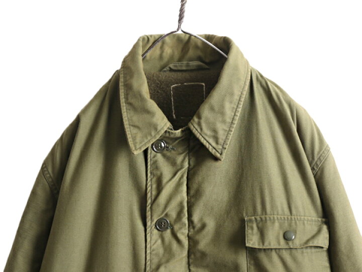 楽天市場】70s 80s 米軍実物 USN ネイビー A-2 デッキ ジャケット 