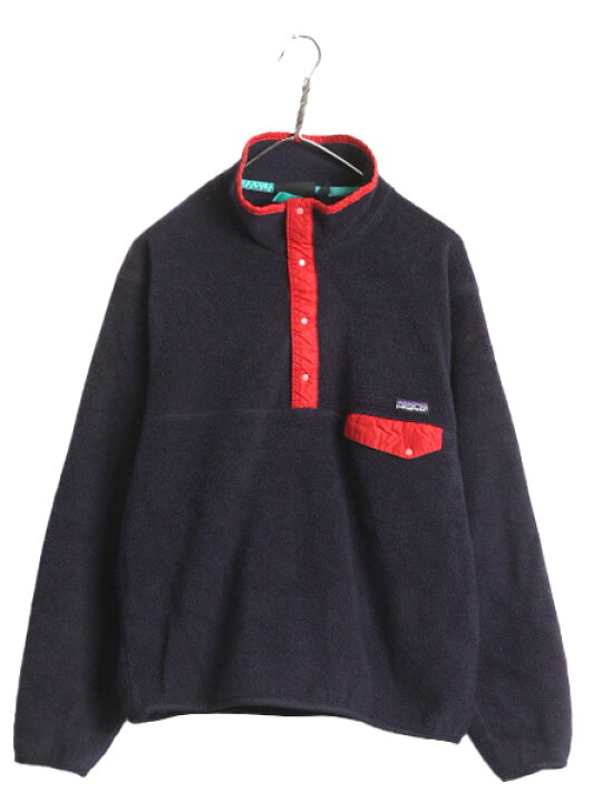 楽天市場】90s USA製 99年製 パタゴニア フリース スナップT メンズ L 