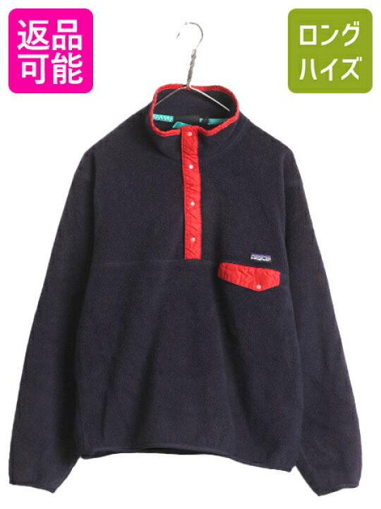 楽天市場】90s USA製 99年製 パタゴニア フリース スナップT メンズ L 