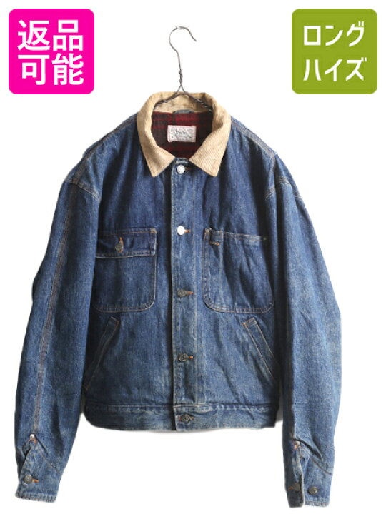 楽天市場】90s USA製 ポロ ラルフローレン ウール ライナー付き デニム 