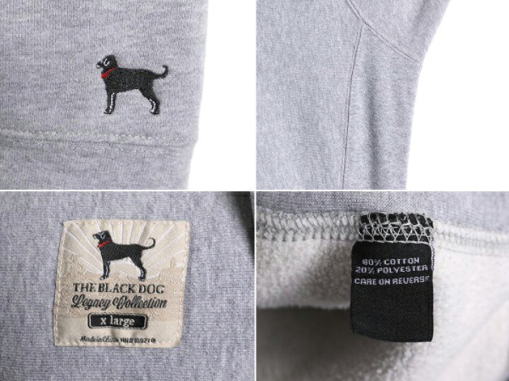 楽天市場】The Black Dog ドッグ プリント ハイネック スウェット 