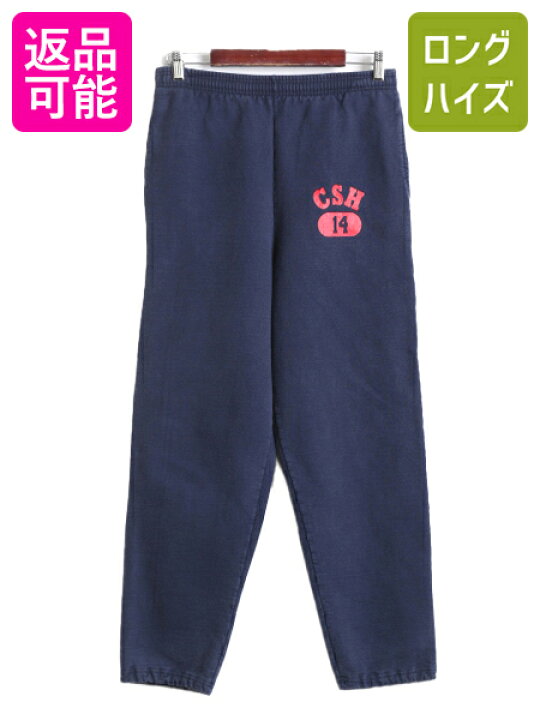 楽天市場】90s USA製 2段 カレッジ プリント スウェット パンツ メンズ 