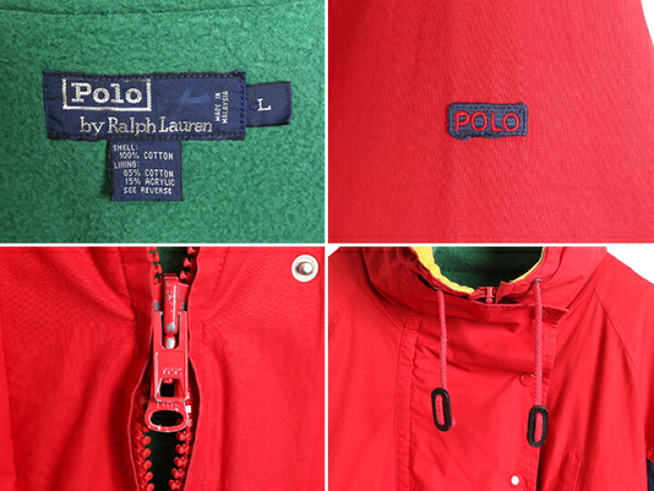 楽天市場】90s ☆ ポロ ラルフローレン コットン マウンテン パーカー  