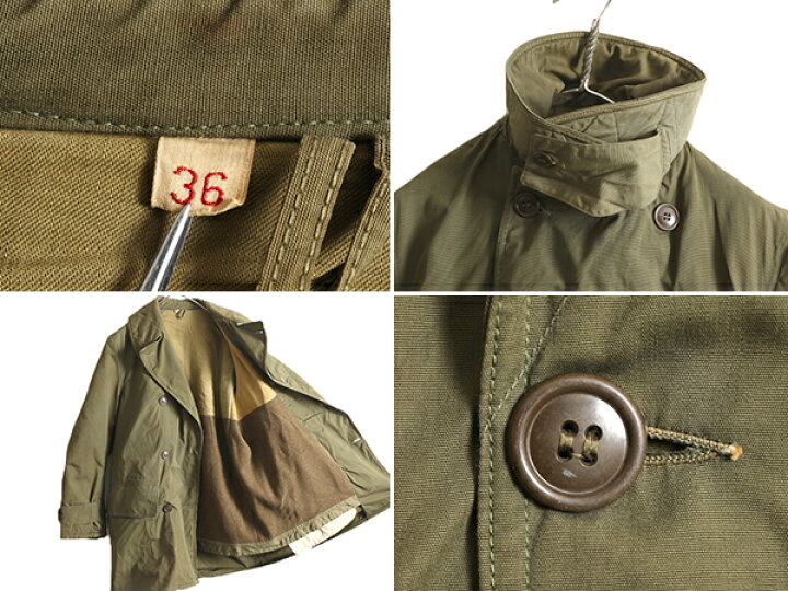 楽天市場】40s ☆ 米軍実物 US ARMY M-1943 マッキーノ コート メンズ 