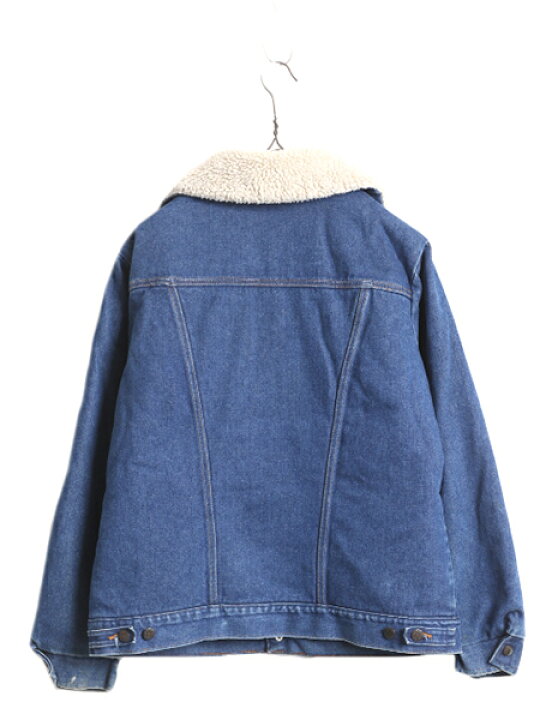 楽天市場】80s USA製 ☆ ラングラー 裏 ボア デニム ジャケット メンズ  