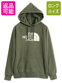 【マラソン 400円OFF&ポイント5倍!】 ノースフェイス プリント スウェット フード パーカー レディース XS / 古着 The North Face プルオーバー 裏起毛 トレーナー アウトドア| 中古 ノース スエット スウェットパーカー プリントパーカー フードパーカー ロゴパーカー グラ