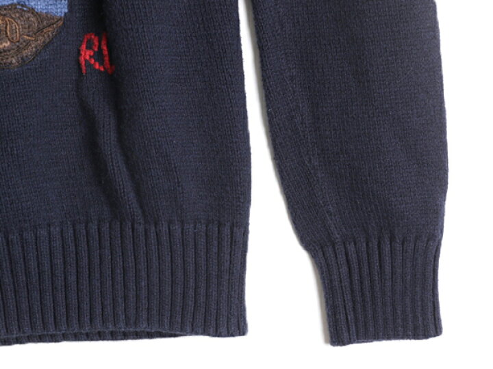 楽天市場】ポロベア ポロ ラルフローレン コットン ニット セーター  