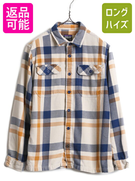 楽天市場】15年製 パタゴニア フィヨルド フランネル シャツ メンズ M  