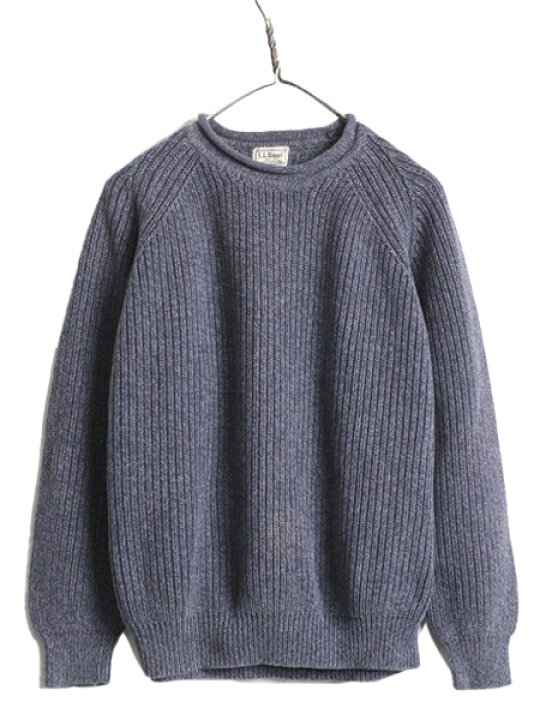 楽天市場】エルエルビーン ロールネック コットン ニット セーター  