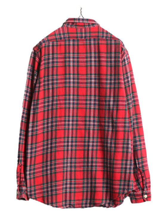 楽天市場】90s ポロ ラルフローレン チェック ヘビー フランネル 