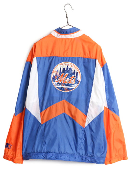 楽天市場】90s MLB オフィシャル スターター メッツ ナイロン  