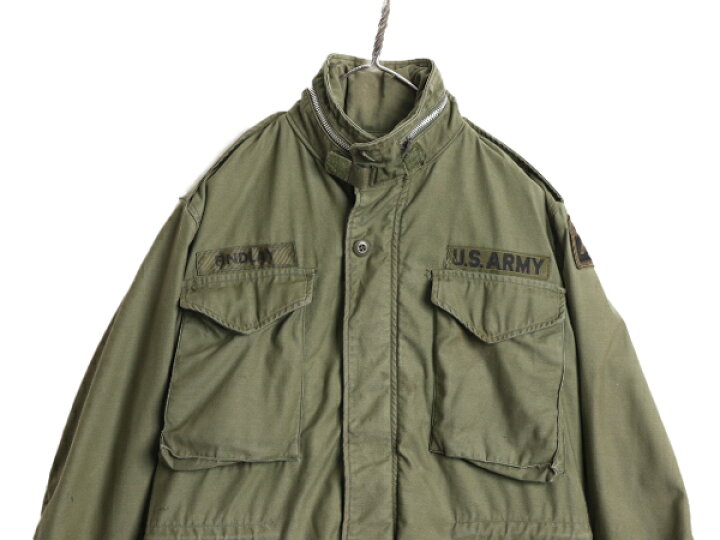 楽天市場】60s ALPHA 社製 69年製 米軍実物 US ARMY M-65 フィールド 