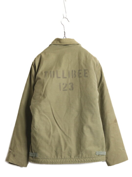 楽天市場】60s 69年製 米軍実物 USN ネイビー A-2 デッキ ジャケット 