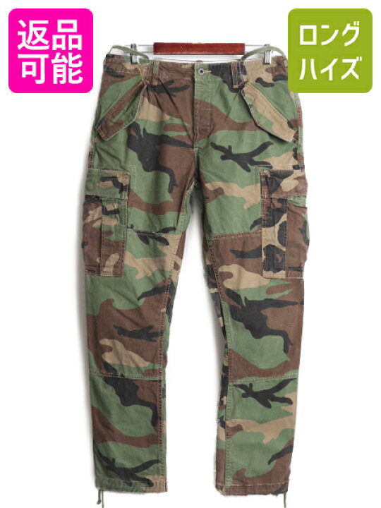 楽天市場】ポロ ラルフローレン 迷彩 カーゴ パンツ メンズ 33 32 古着 