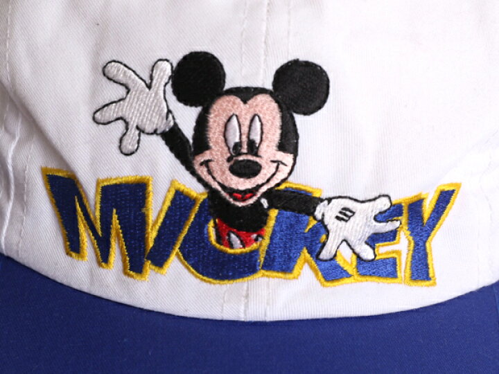 楽天市場】80s ディズニー ミッキーマウス 刺繍 サイクル キャップ 