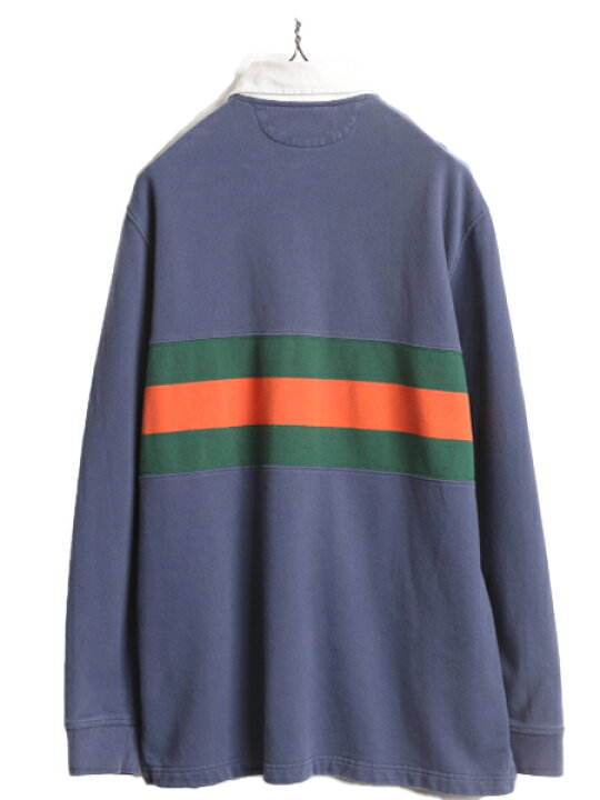 楽天市場】90s ポロ ラルフローレン スウェット ラガーシャツ メンズ M 