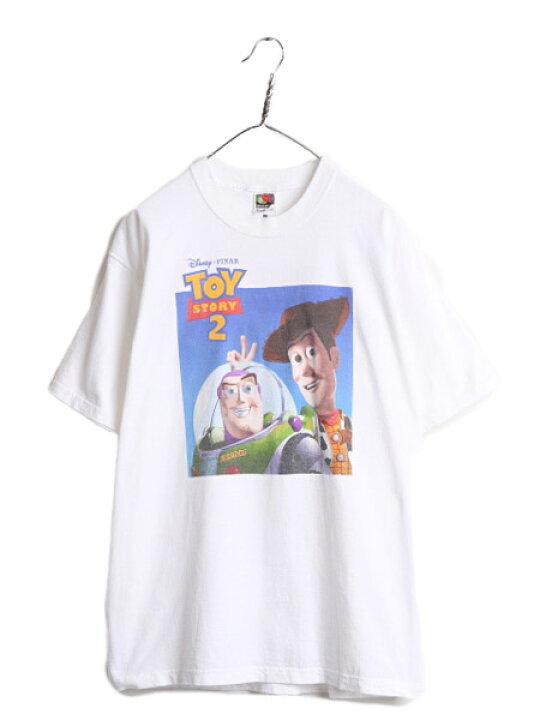 楽天市場】90s 00s ☆ トイストーリー 2 プリント Tシャツ メンズ L 