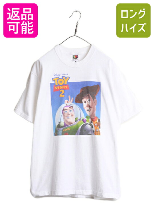楽天市場】90s 00s ☆ トイストーリー 2 プリント Tシャツ メンズ L 