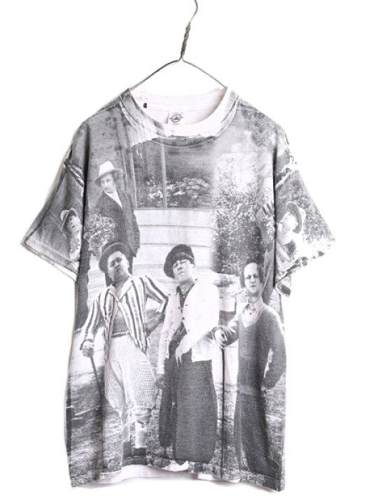 楽天市場】90s ☆ 三ばか大将 オールオーバー プリント Tシャツ メンズ 