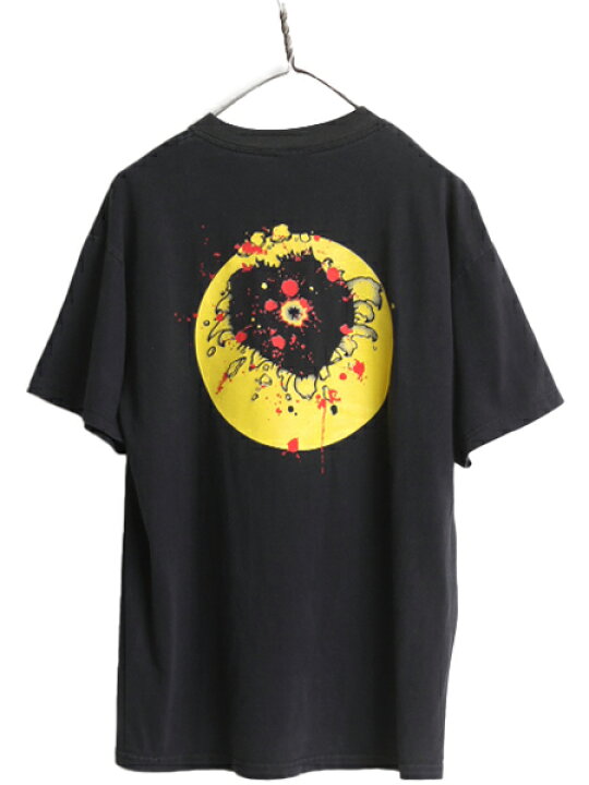 楽天市場】00s ☆ ぶち抜き スマイル イラスト プリント Tシャツ  