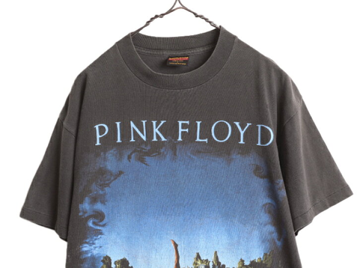 楽天市場】90s USA製 ☆ ピンクフロイド イラスト プリント Tシャツ  