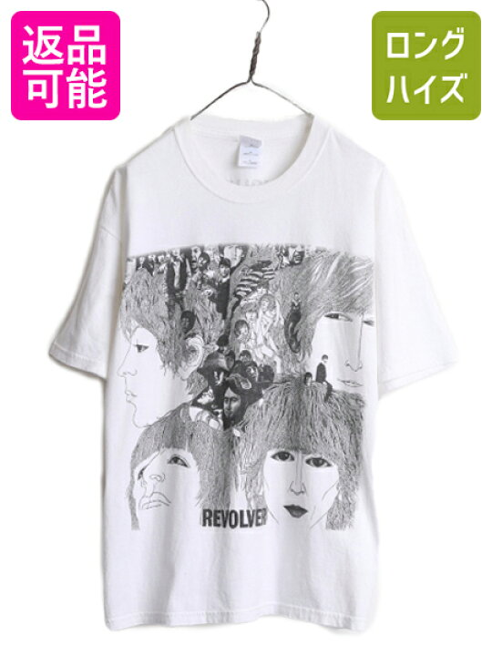 楽天市場】90s ☆ ビートルズ イラスト プリント Tシャツ メンズ XL 