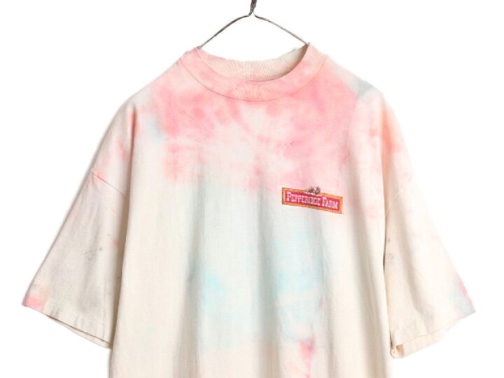 楽天市場】90s USA製 ☆ 名画 モナリザ パロディ プリント タイダイ T  