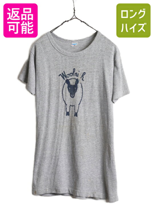 楽天市場】70s USA製 ☆ チャンピオン x ウールリッチ プリント T 