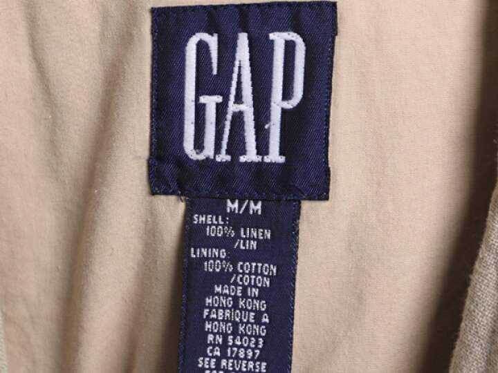 楽天市場】90s OLD GAP 100% リネン テーラード ジャケット レディース  