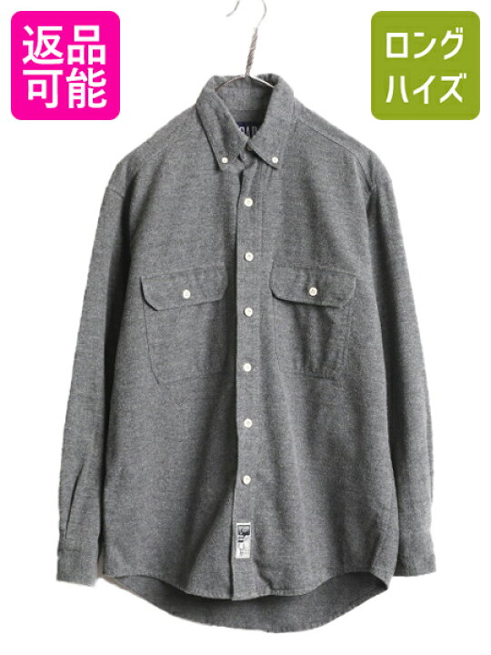 楽天市場】90s OLD GAP ボタンダウン フランネル シャツ メンズ S / 90 