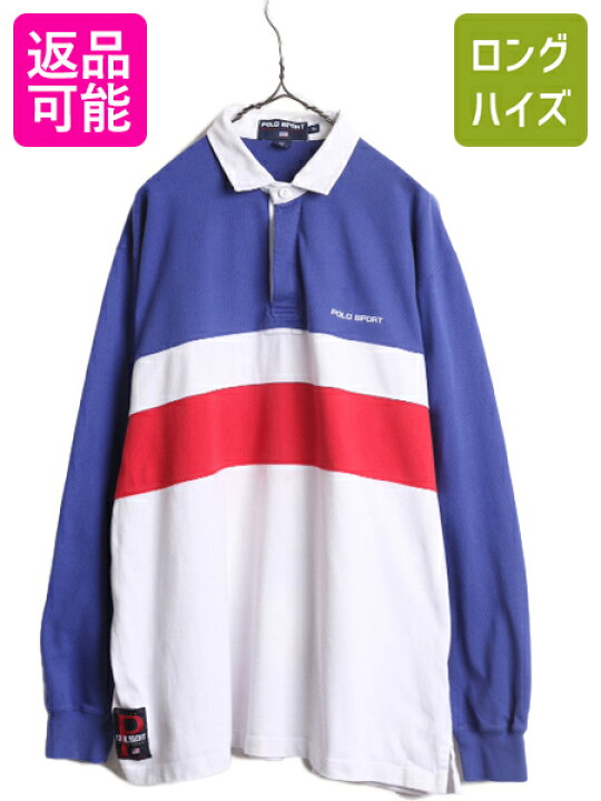 楽天市場】90s ポロスポーツ ラルフローレン ボーダー ラガーシャツ 